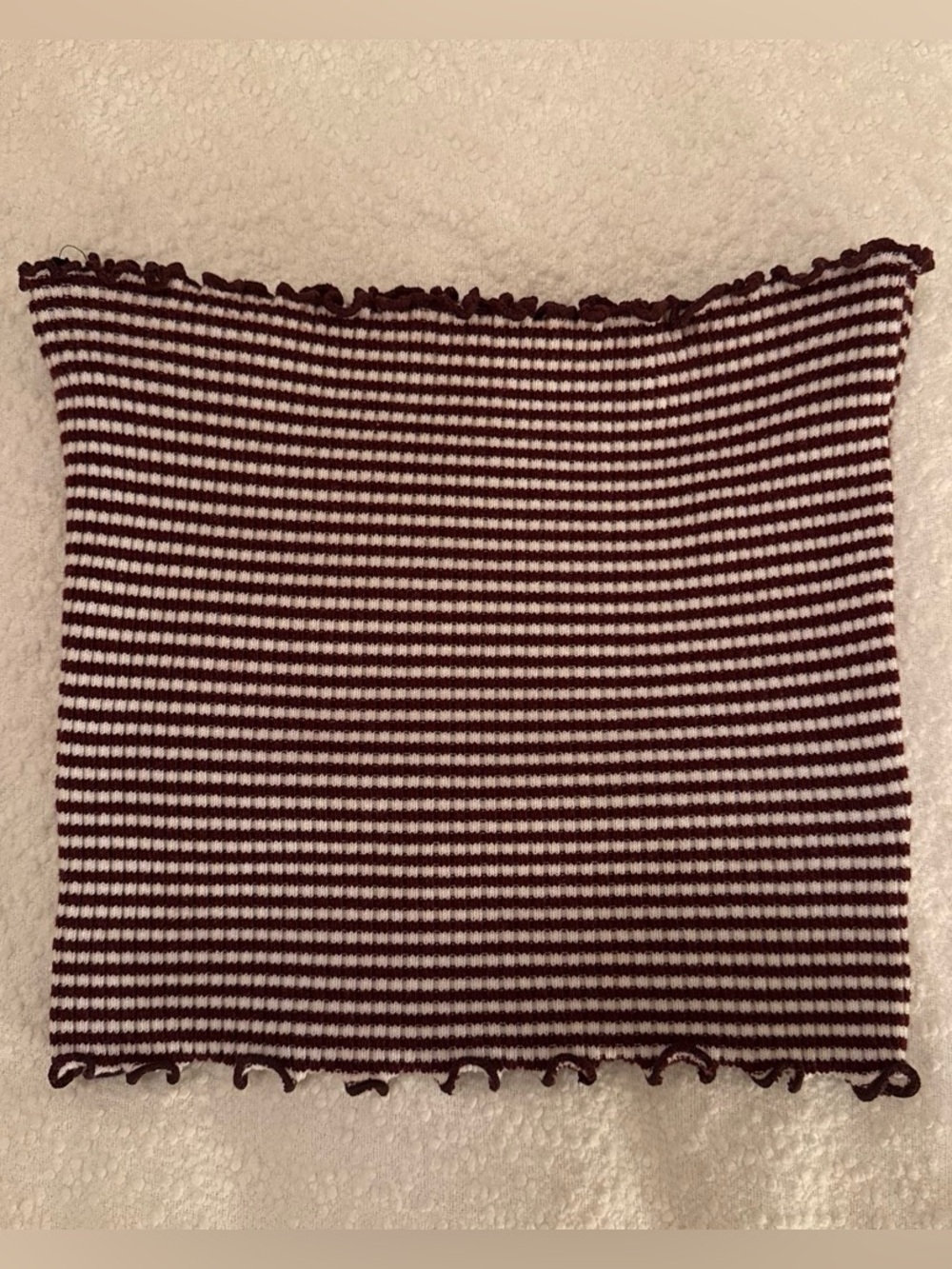 Striped tube top